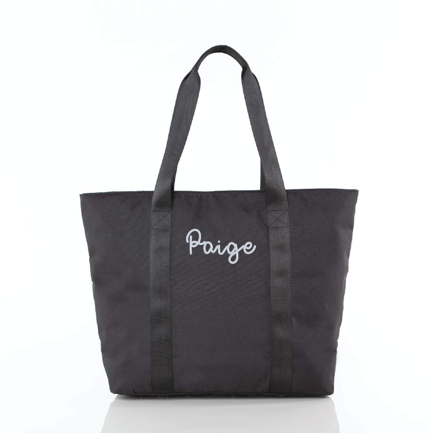 Personalized Nylon Tote Bag - Embroidery - Tote Bag