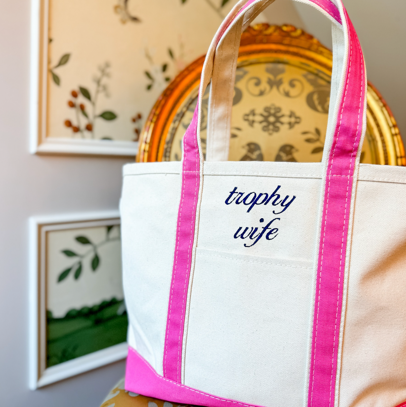 Trophy Wife Tote Bag