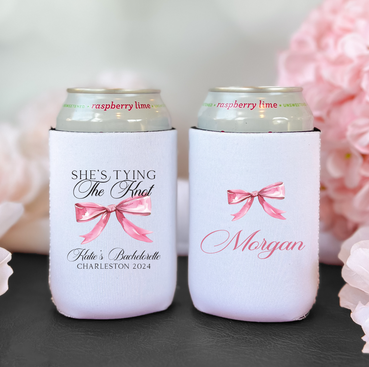 She's Tying the Knot Can Coolers - Script