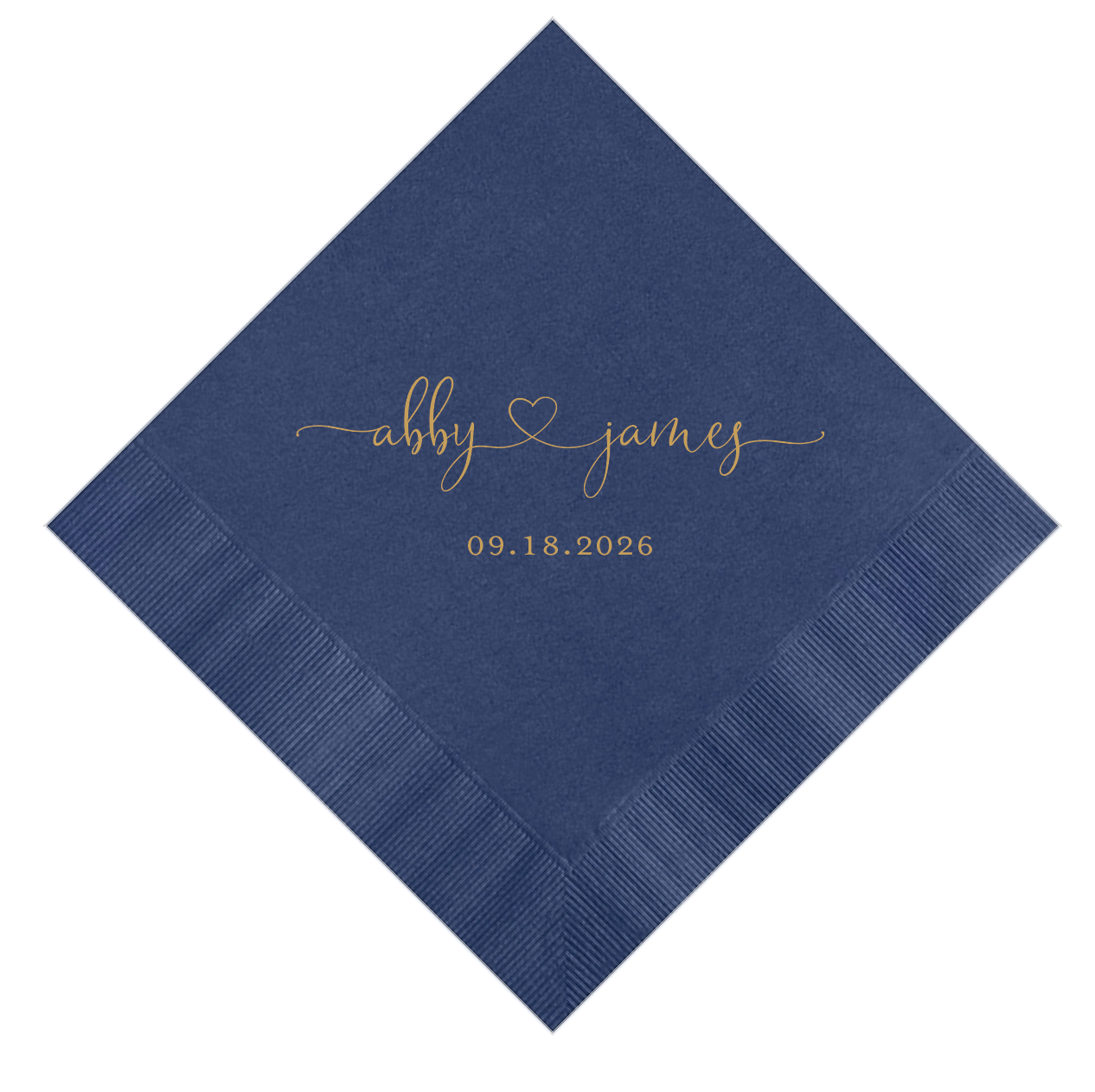 Personalized Wedding Napkins