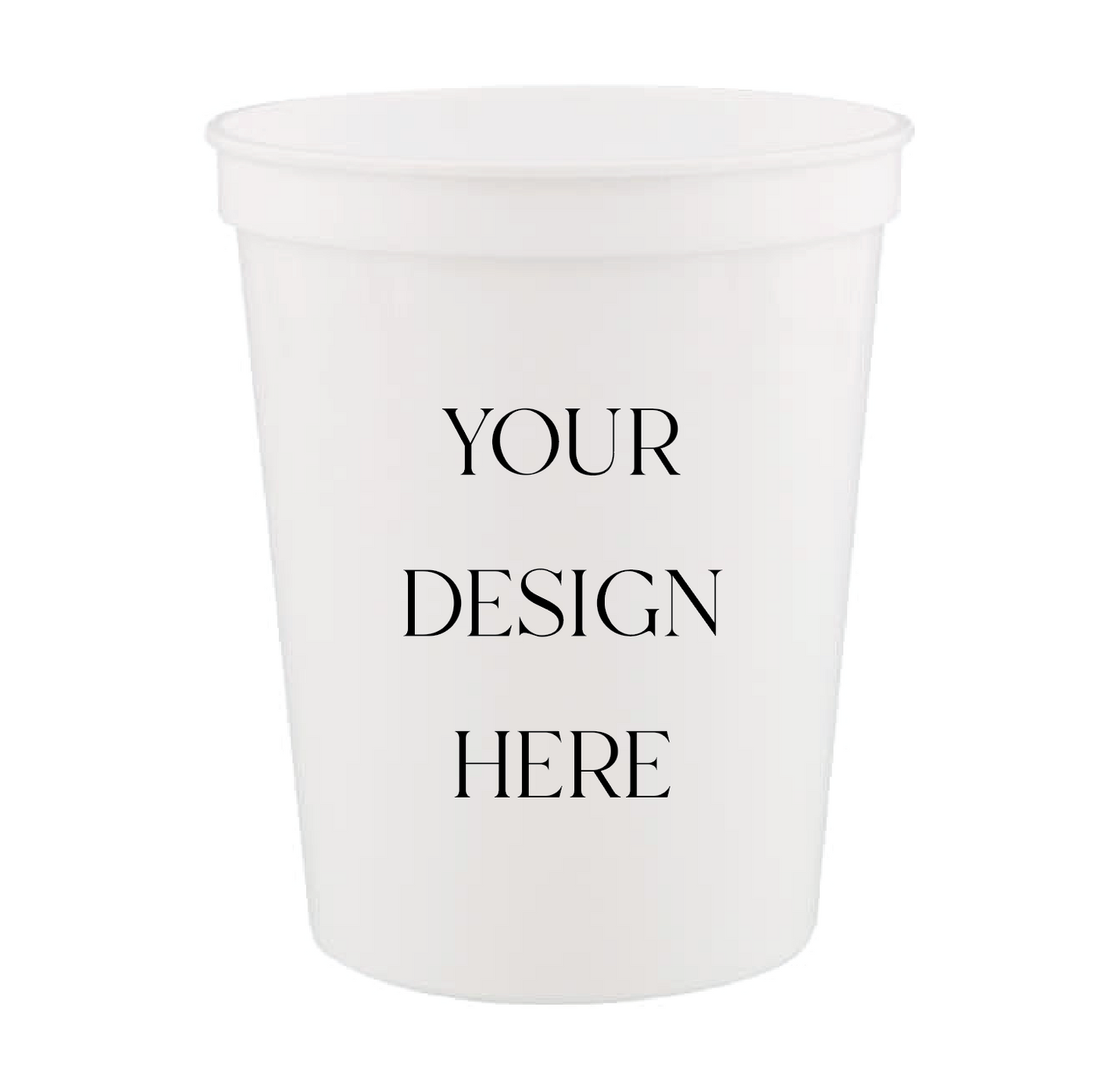 Custom Stadium Party Cups (Design Your Own)