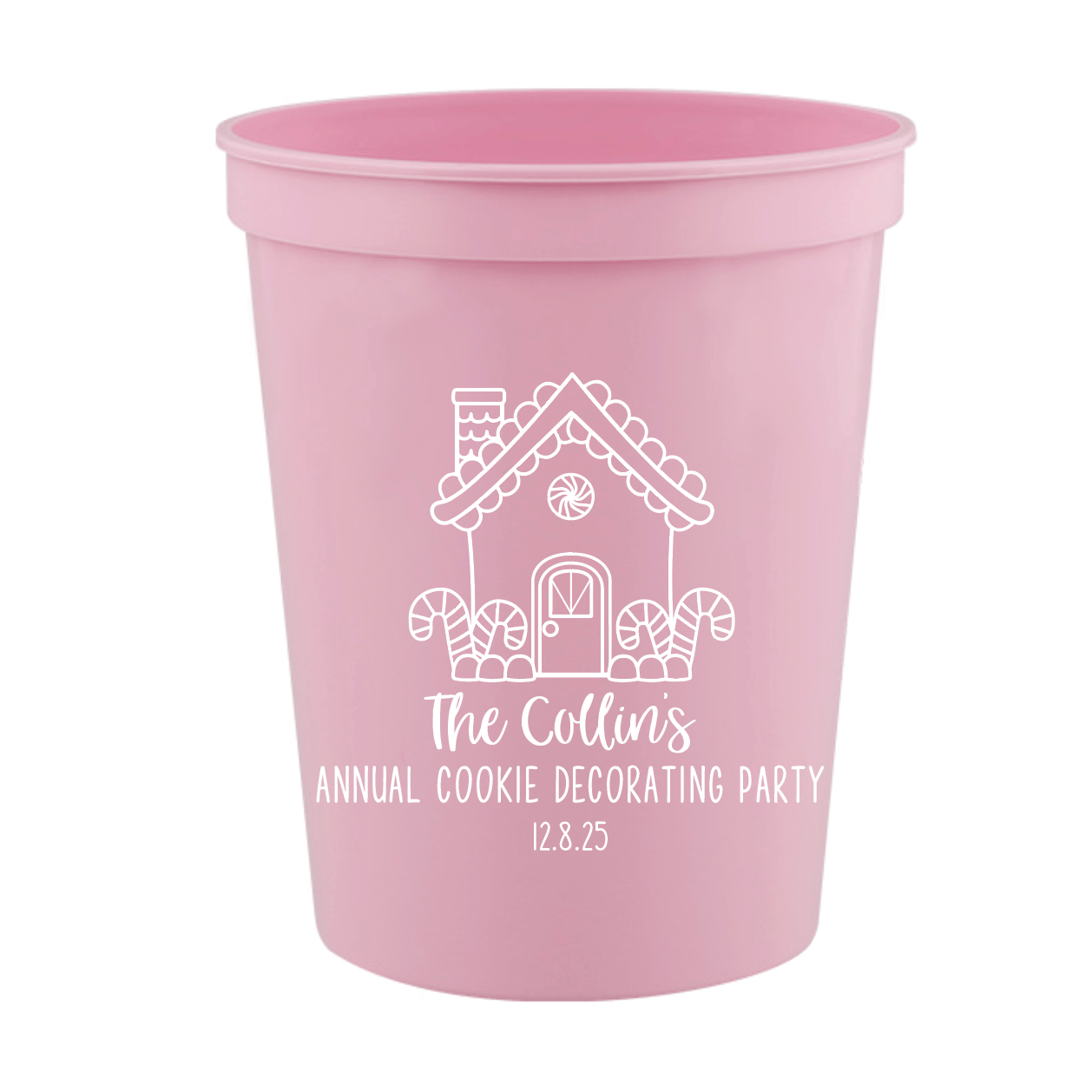 Christmas Cookie Exchange Christmas Stadium Cups - Cup - Stadium