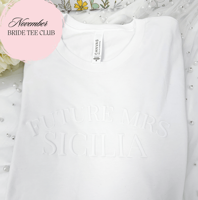 The Bride Mystery T-Shirt and Gift Club