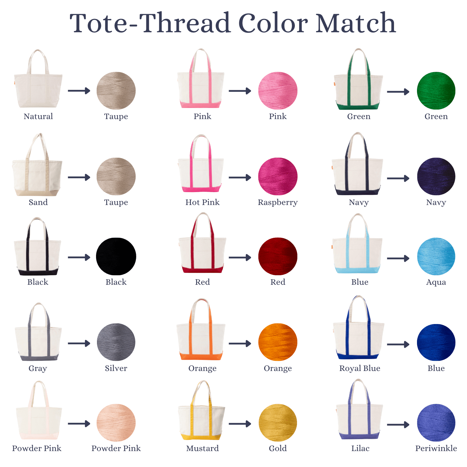 Monogrammed Tote Bag - Embroidery - Tote Bag