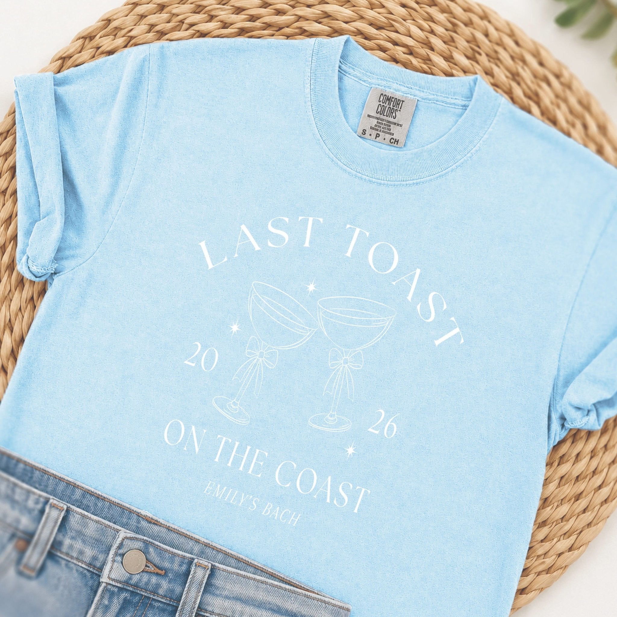 Last Toast on the Coast Bachelorette T-Shirt