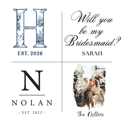 Personalized Candles