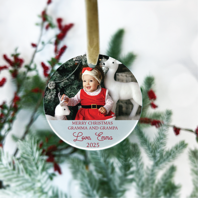 Children's Photo Ornament