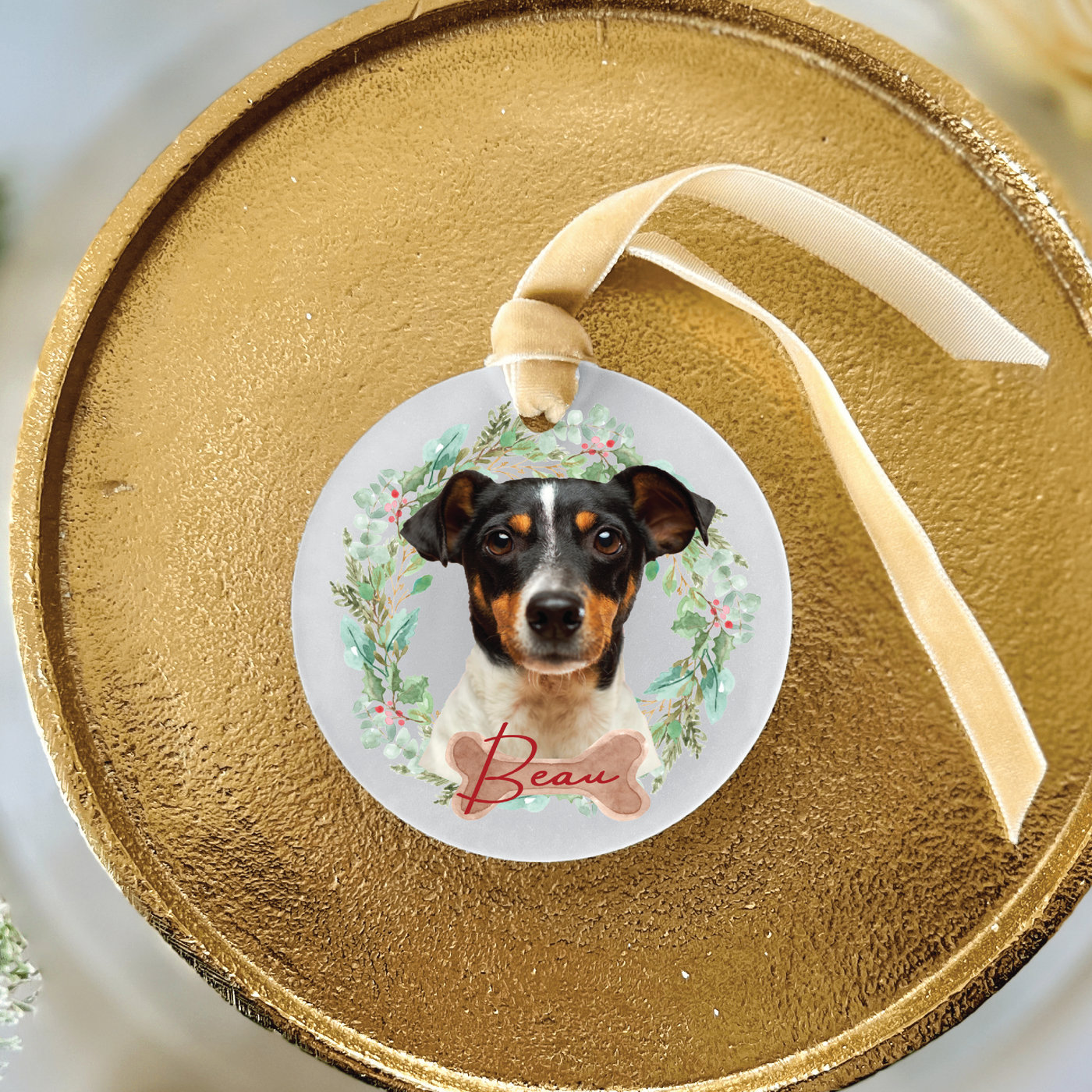 Pet Photo Christmas Ornament