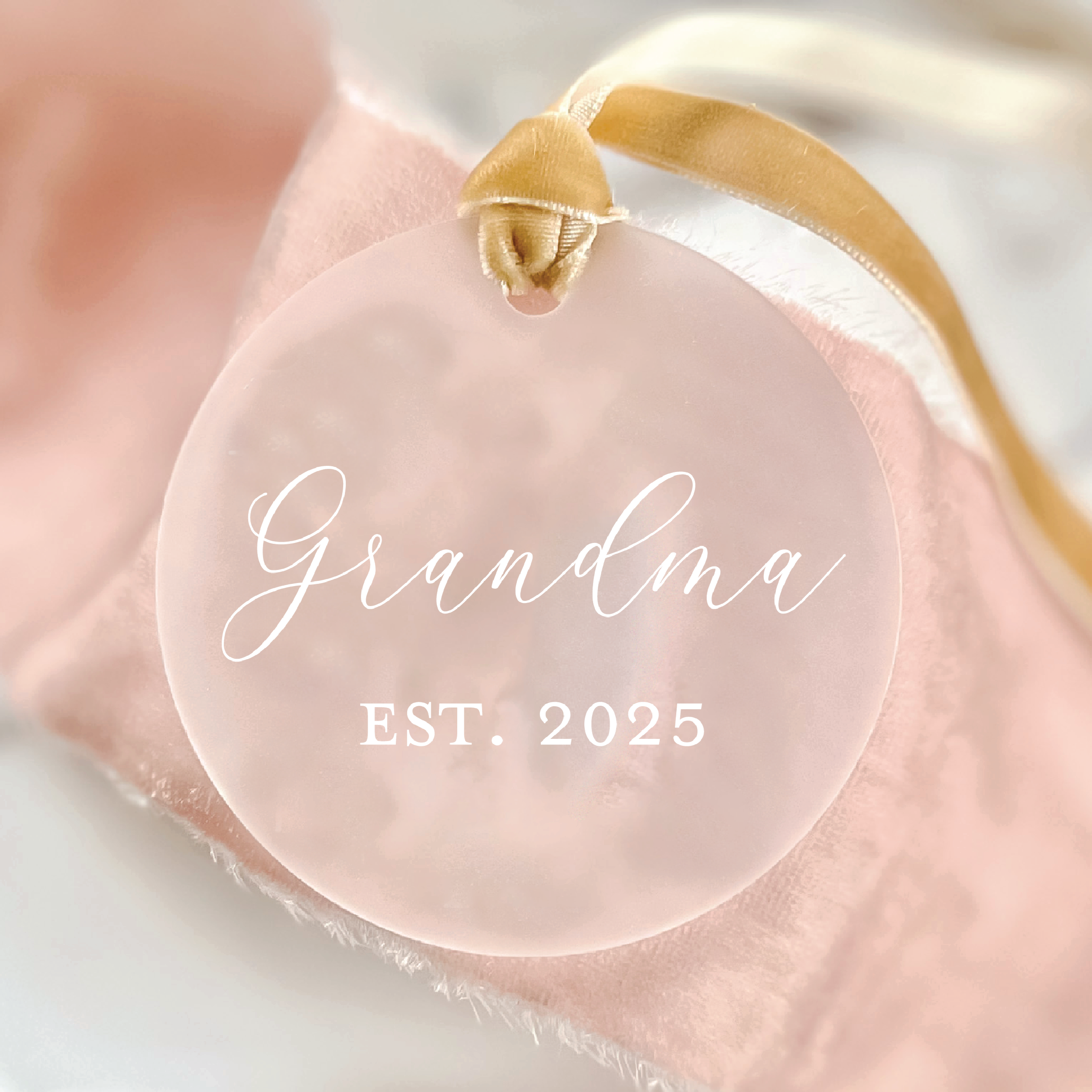 Grandma to Be Ornament - Ornament - Acrylic
