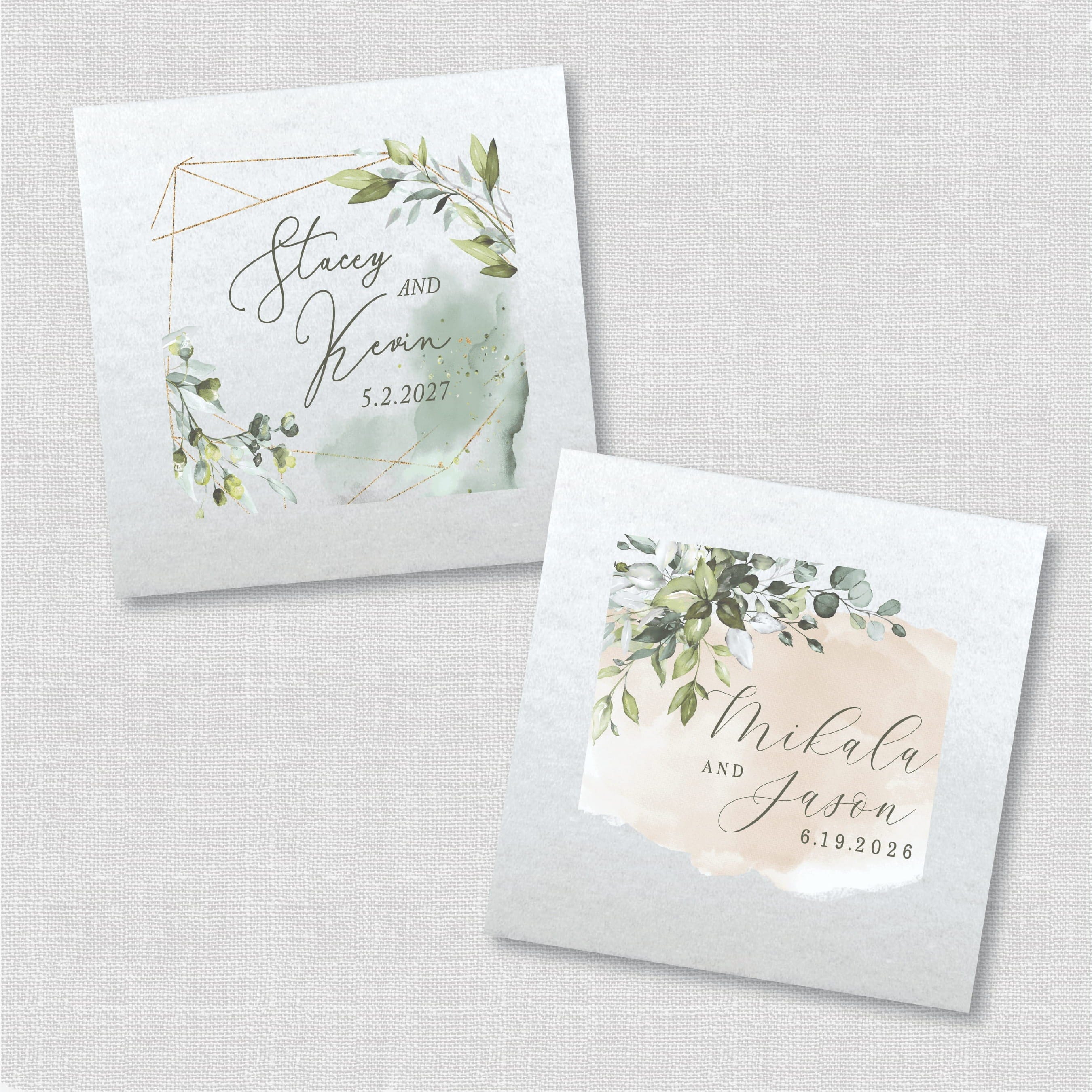 Wedding Full Color Napkins