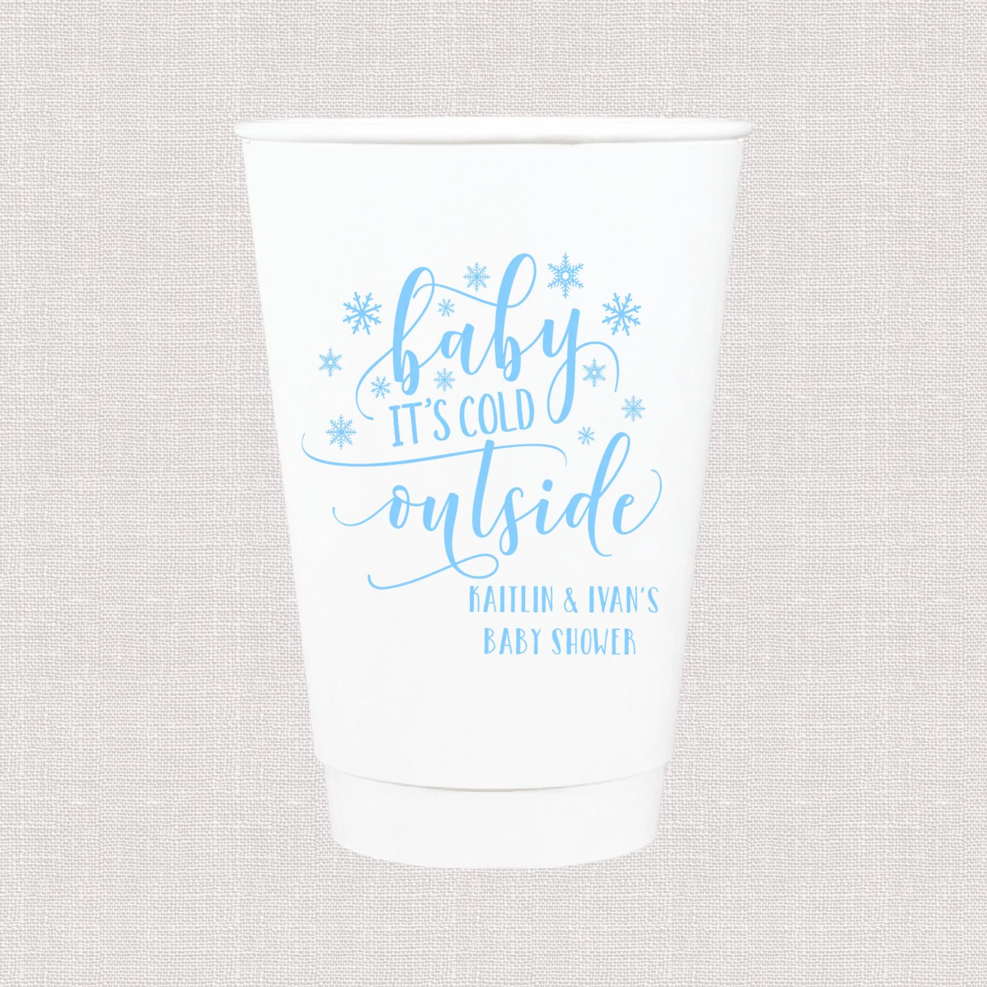 Baby Shower Paper Coffee Cups