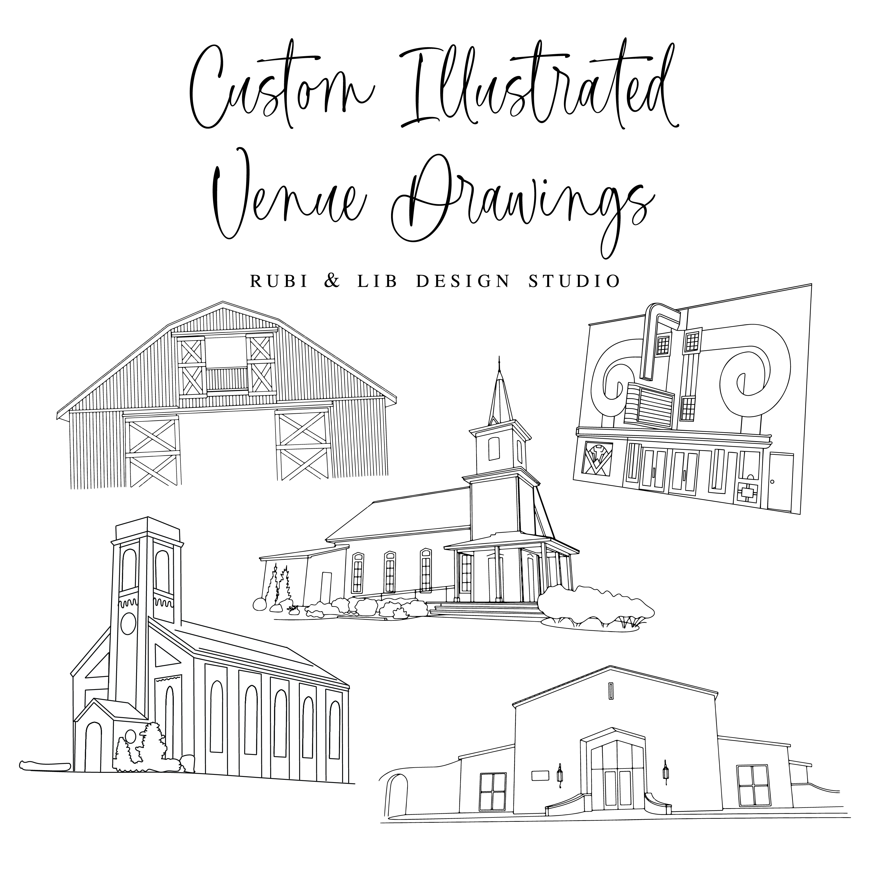 Custom Illustrated Venue Can Coolers - Can Cooler - Venue