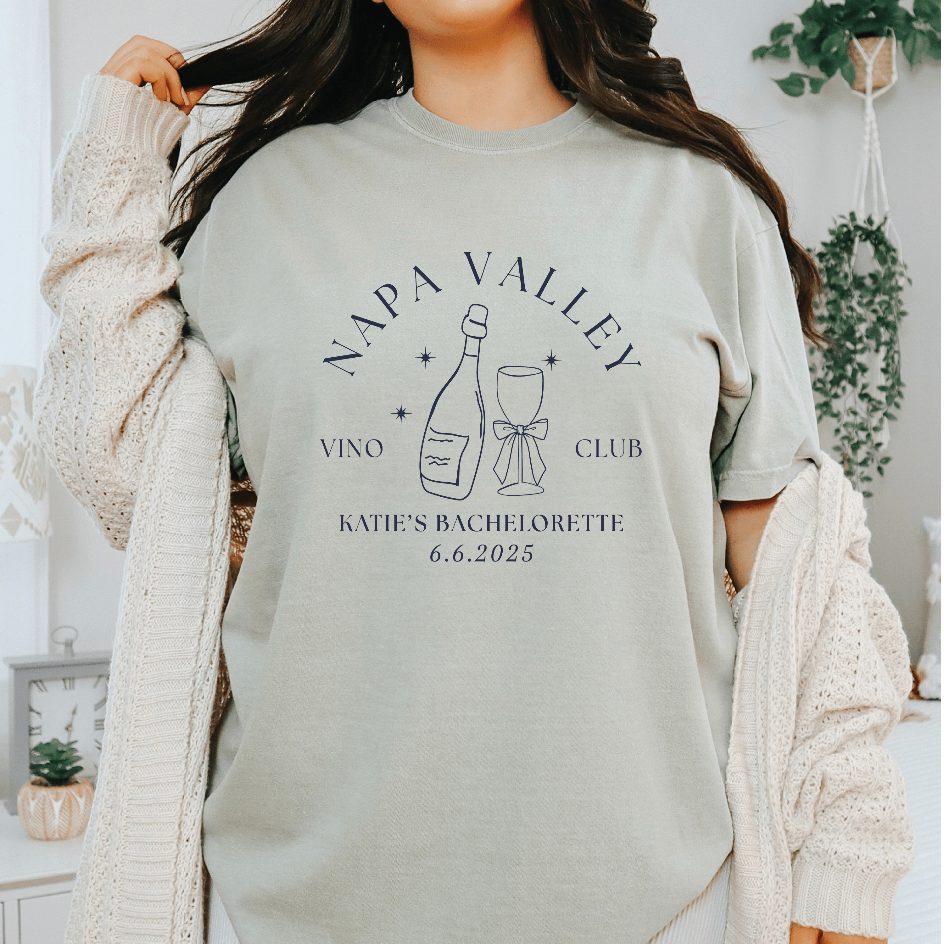 Napa Valley Bachelorette T-Shirt - T-Shirt Bachelorette DTF