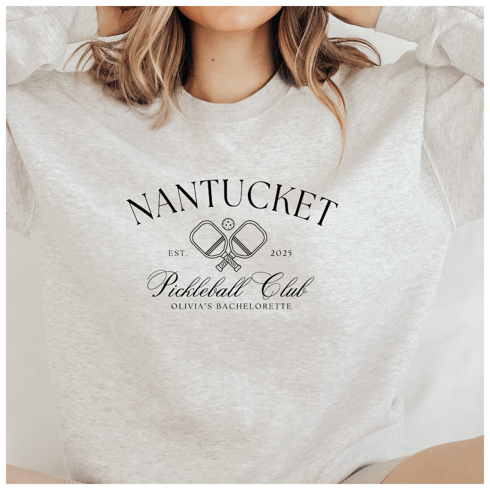 Pickelball Club Bachelorette Sweatshirt