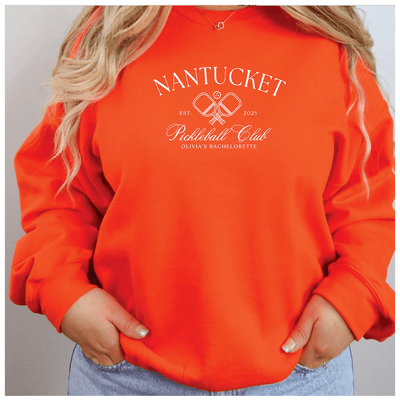 Pickelball Club Bachelorette Sweatshirt