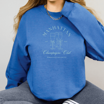 Champagne Club Bachelorette Sweatshirt