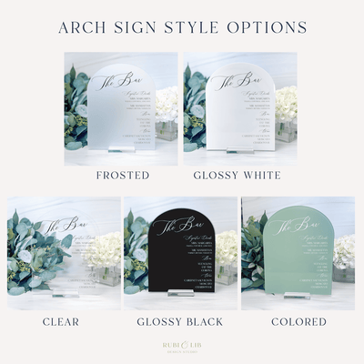 Custom Bar Menu Print