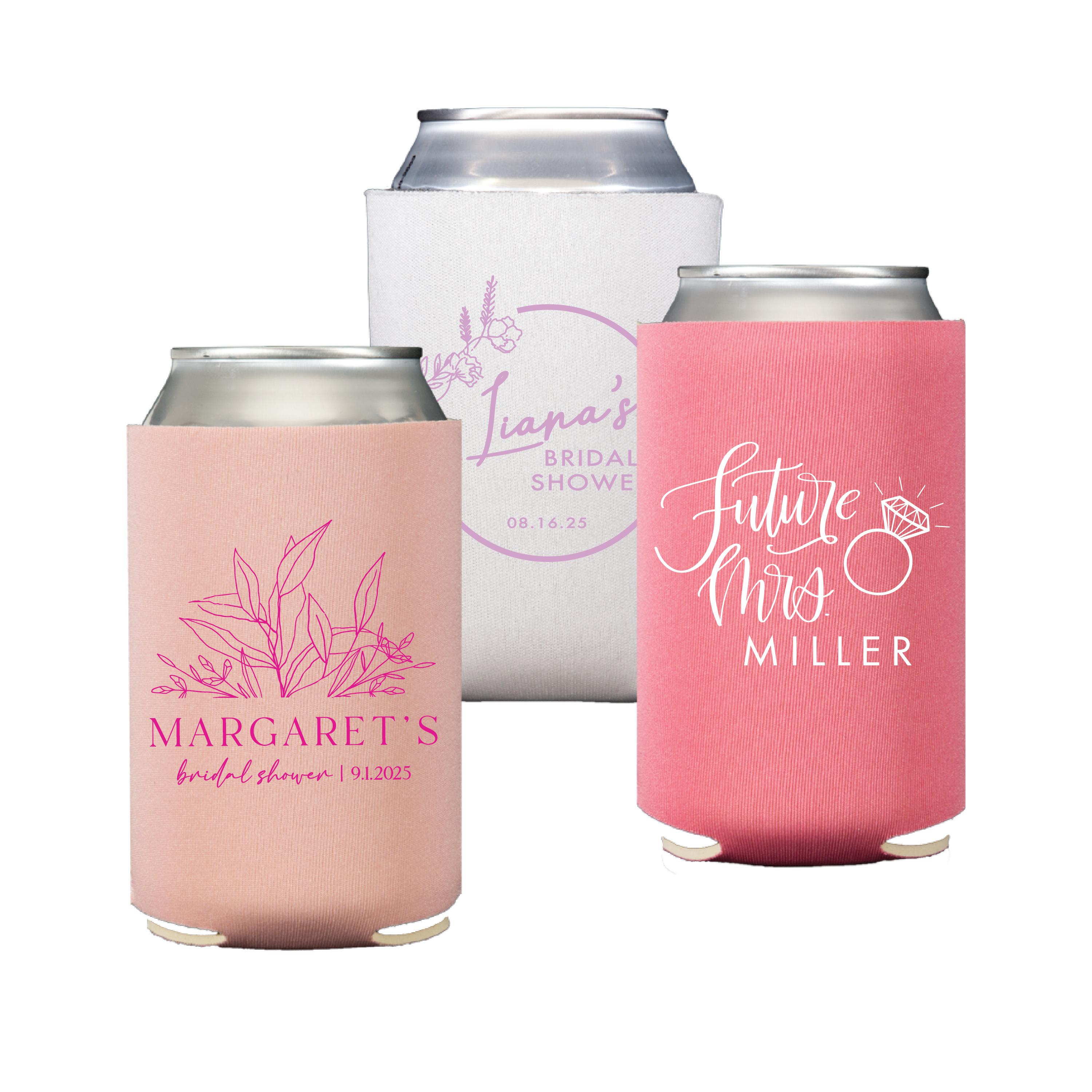 Bridal Shower Beer Can Cooler - Can Cooler