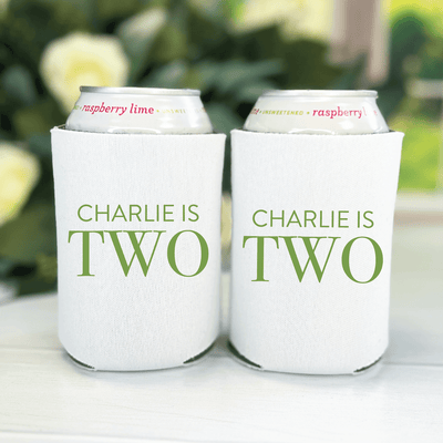 Two Cool Birthday Can Coolers