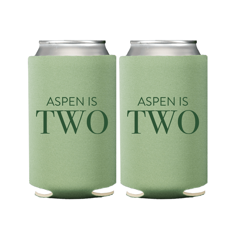 Two Cool Birthday Can Coolers