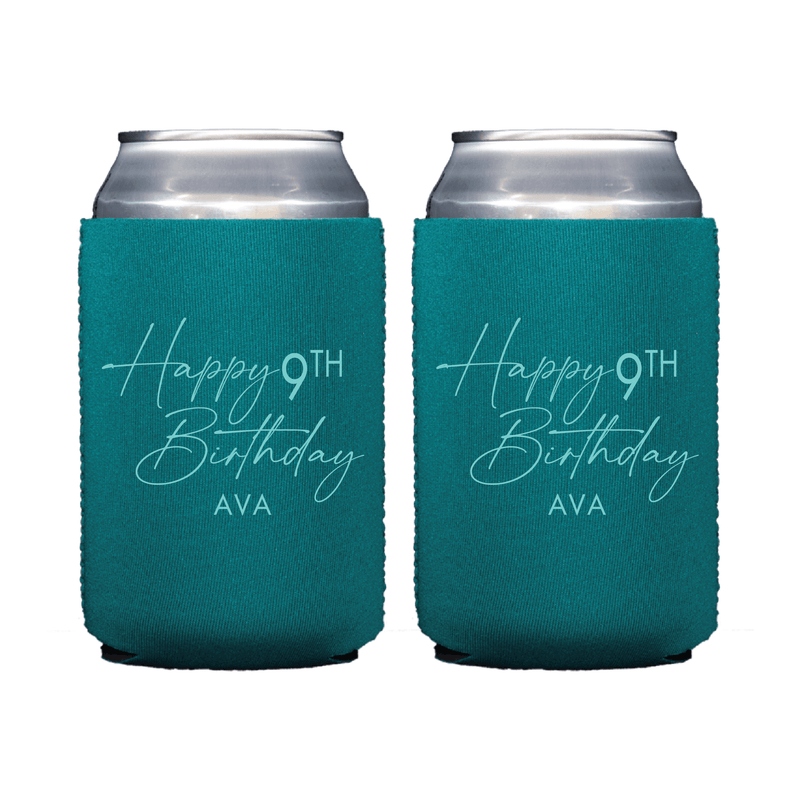 Happy Birthday Bash Birthday Can Coolers