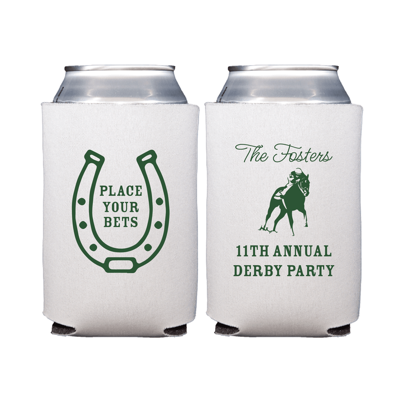 Place Your Bets Derby Can Cooler - Can Cooler