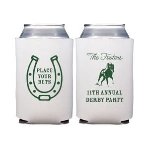 Place Your Bets Derby Can Cooler