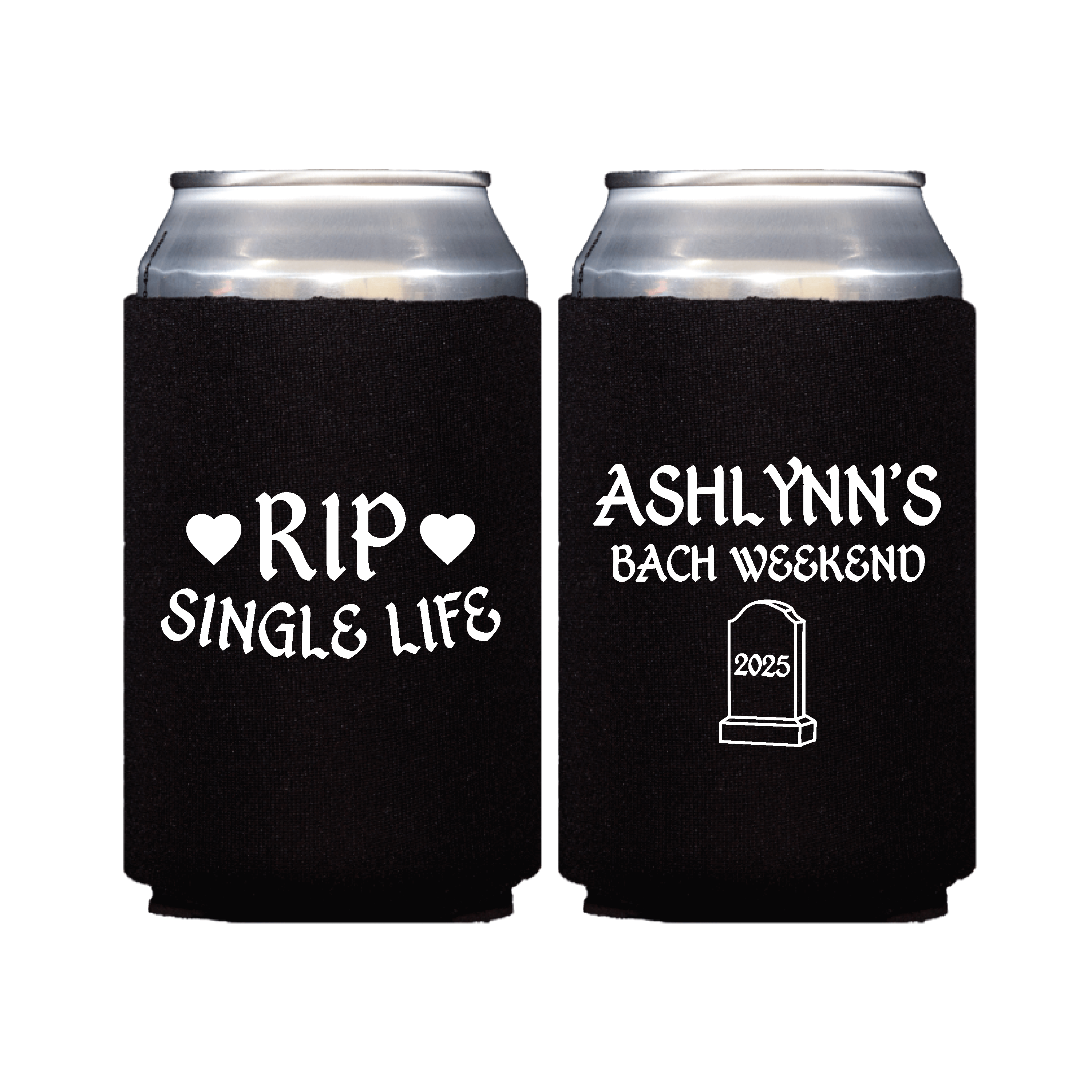 RIP Single Life Bachelorette Can Coolers