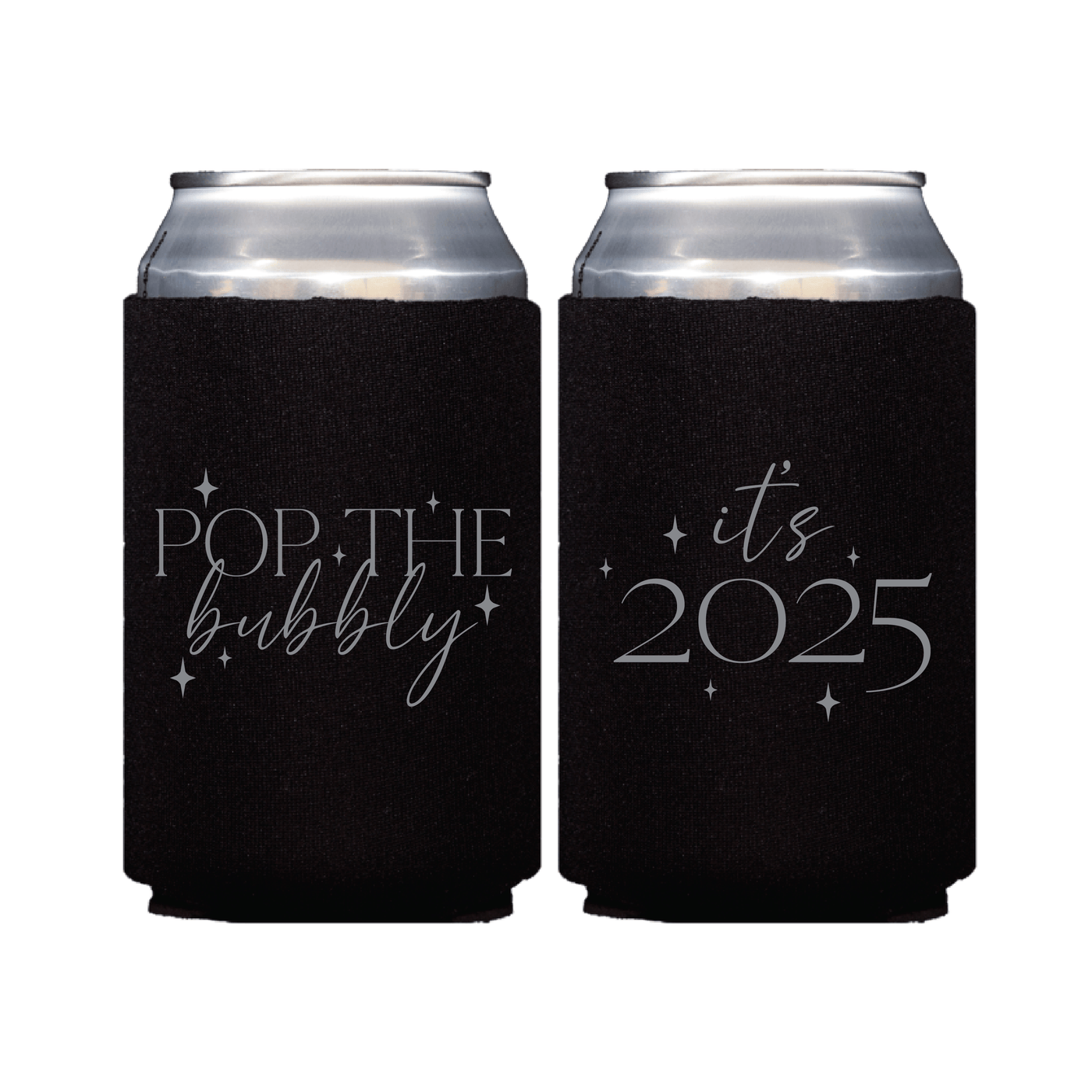 Pop The Bubbly New Year Can Coolers