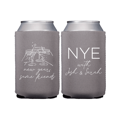 New Year, Same Friends NYE Can Coolers