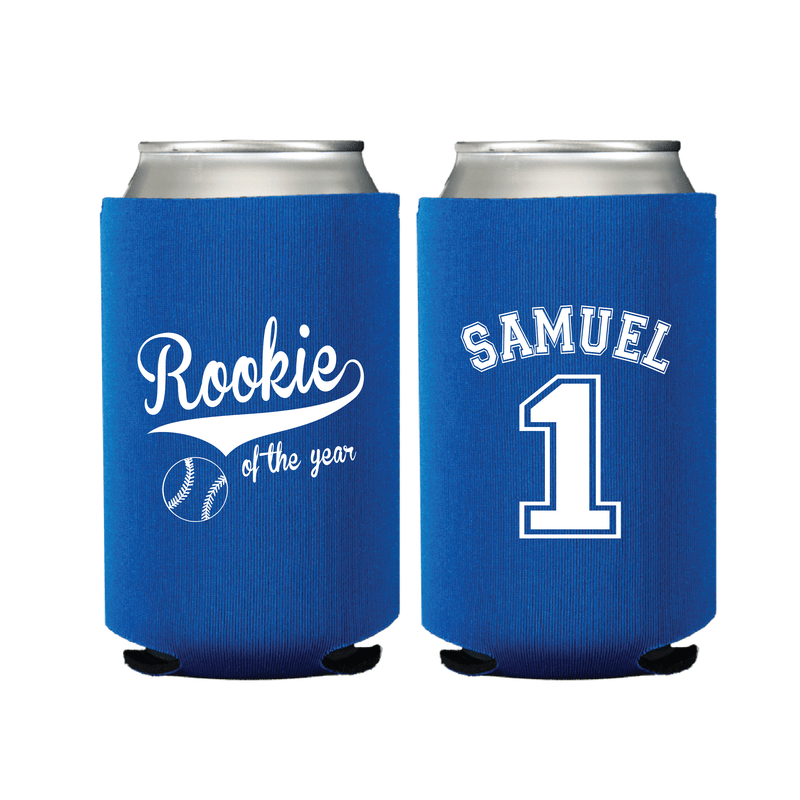 Rookie of the Year Birthday Can Coolers