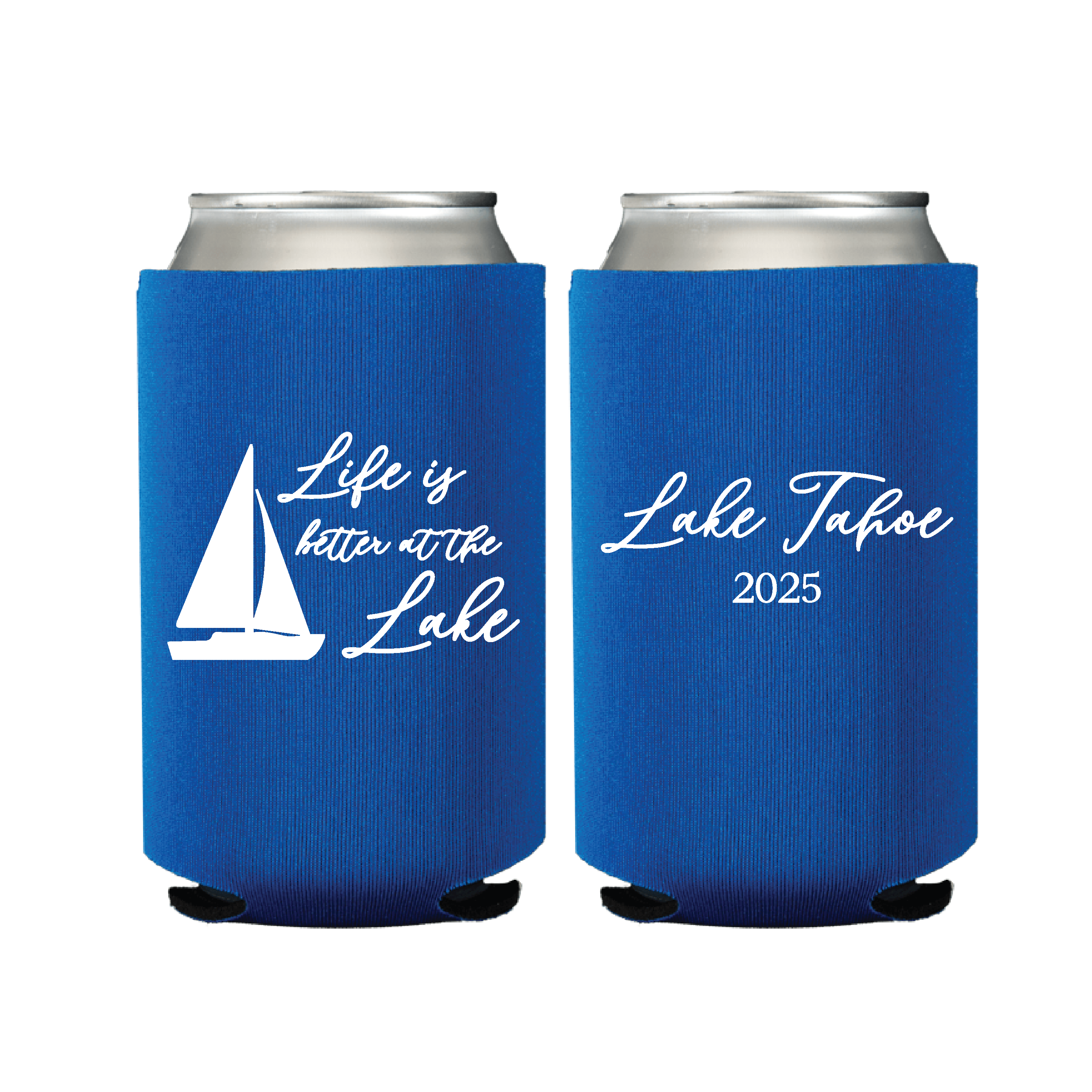 Life is Better At The Lake Can Coolers