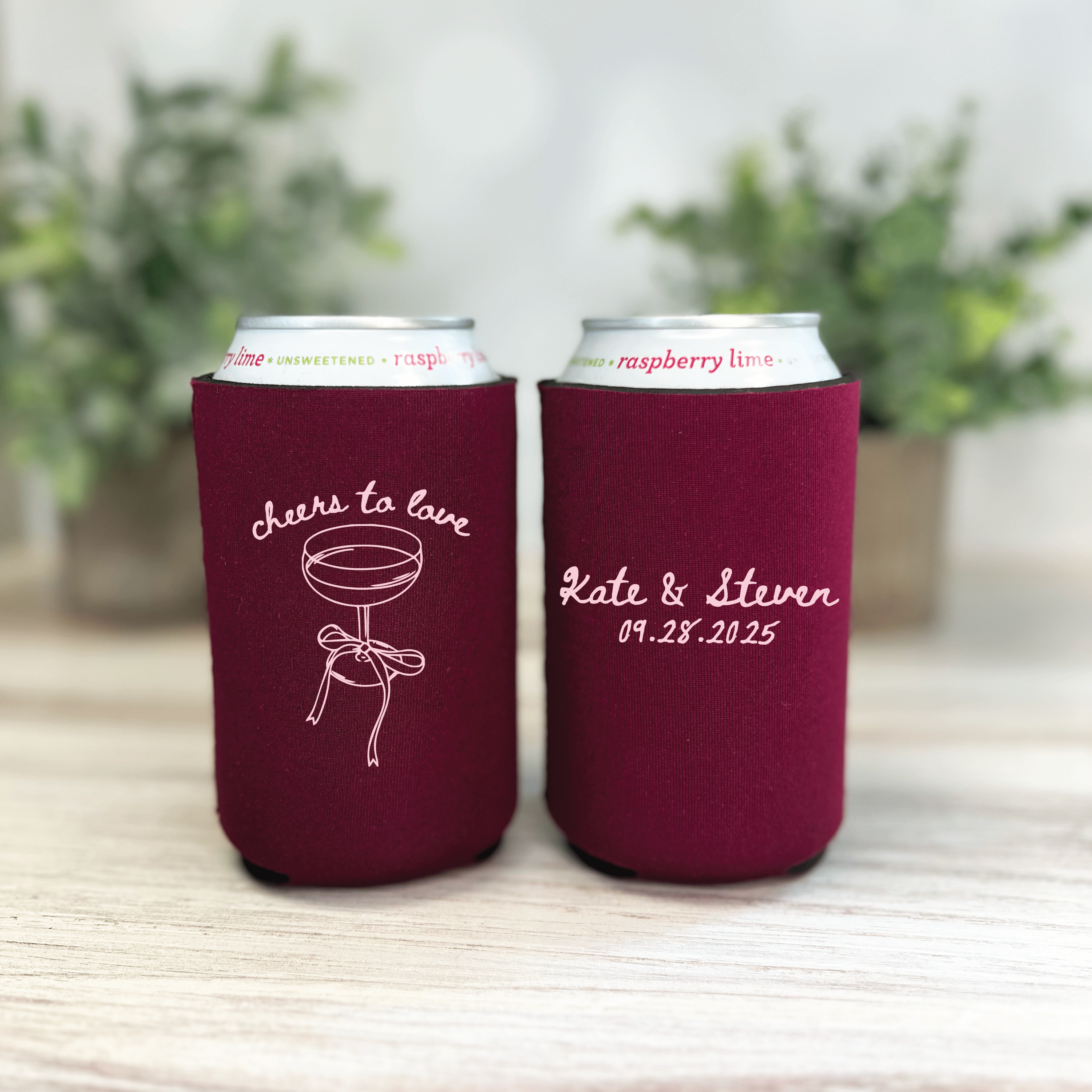 Cheers to Love Beer Can Coolers - Can Cooler