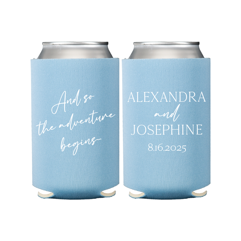 The Adventure Begins Can Coolers - Can Cooler