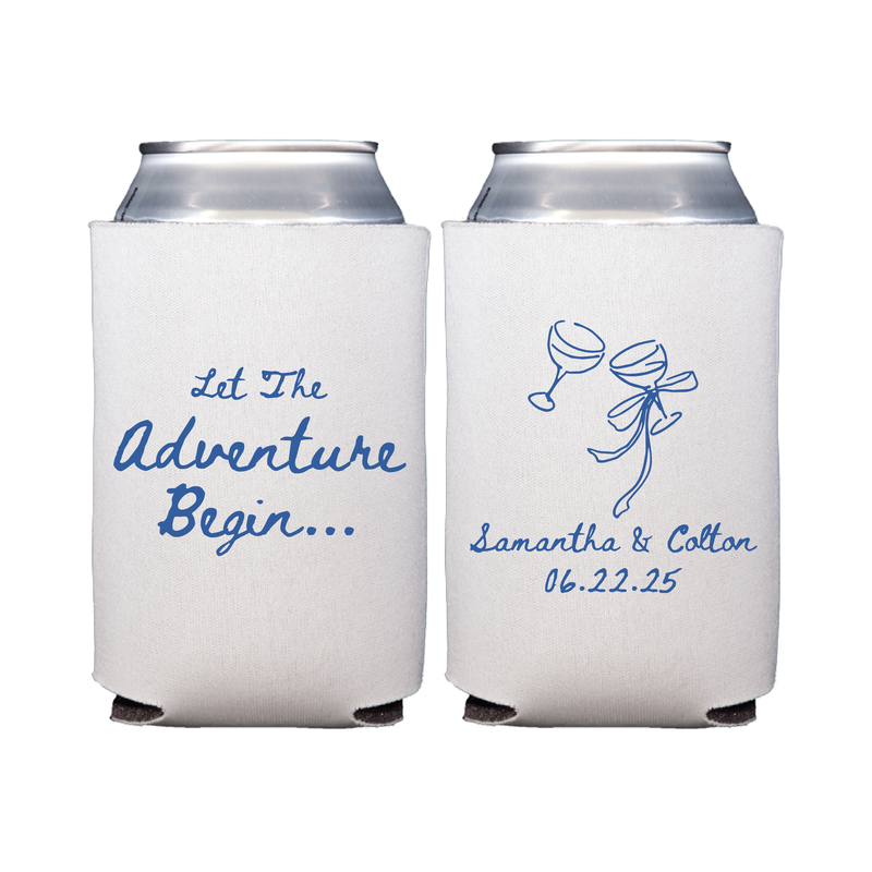Let The Adventure Begins Can Coolers - Can Cooler