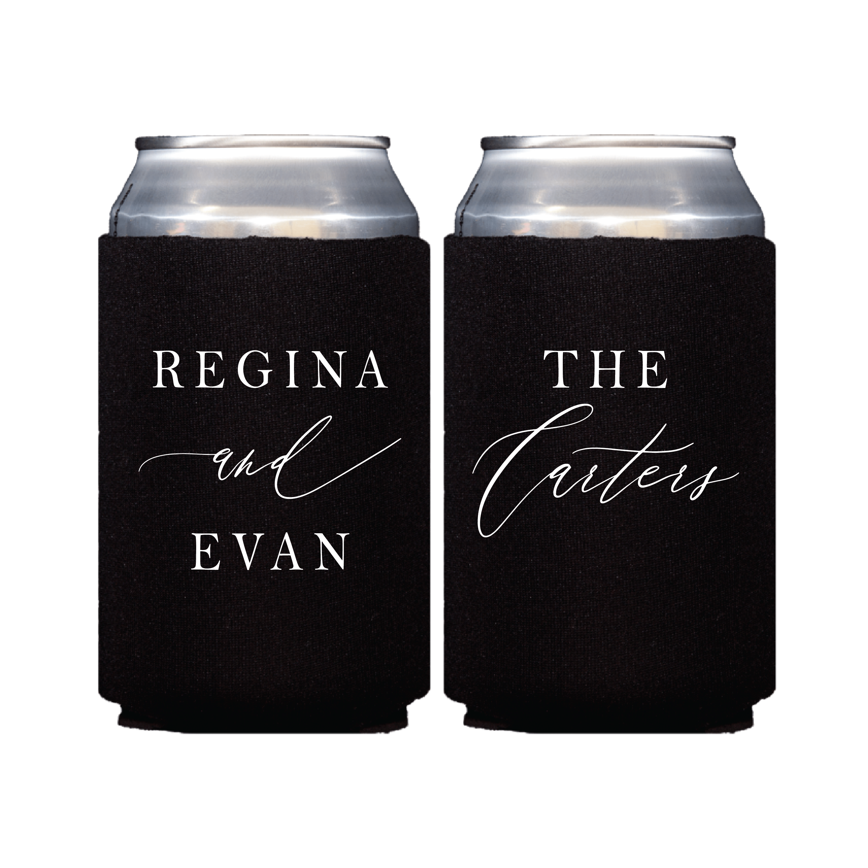 Personalized Wedding Can Coolers - Can Cooler