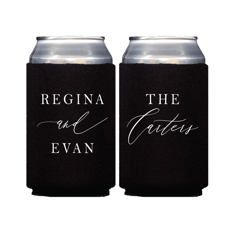 Personalized Wedding Can Coolers - Can Cooler