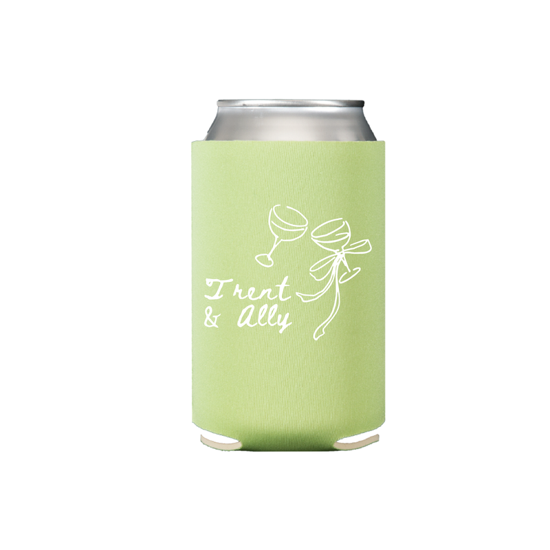 Toast To Forever Personalized Can Coolers - Can Cooler