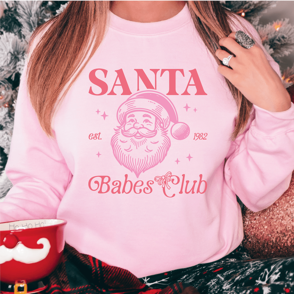 Santa Babes Club Shirt - Sweatshirt