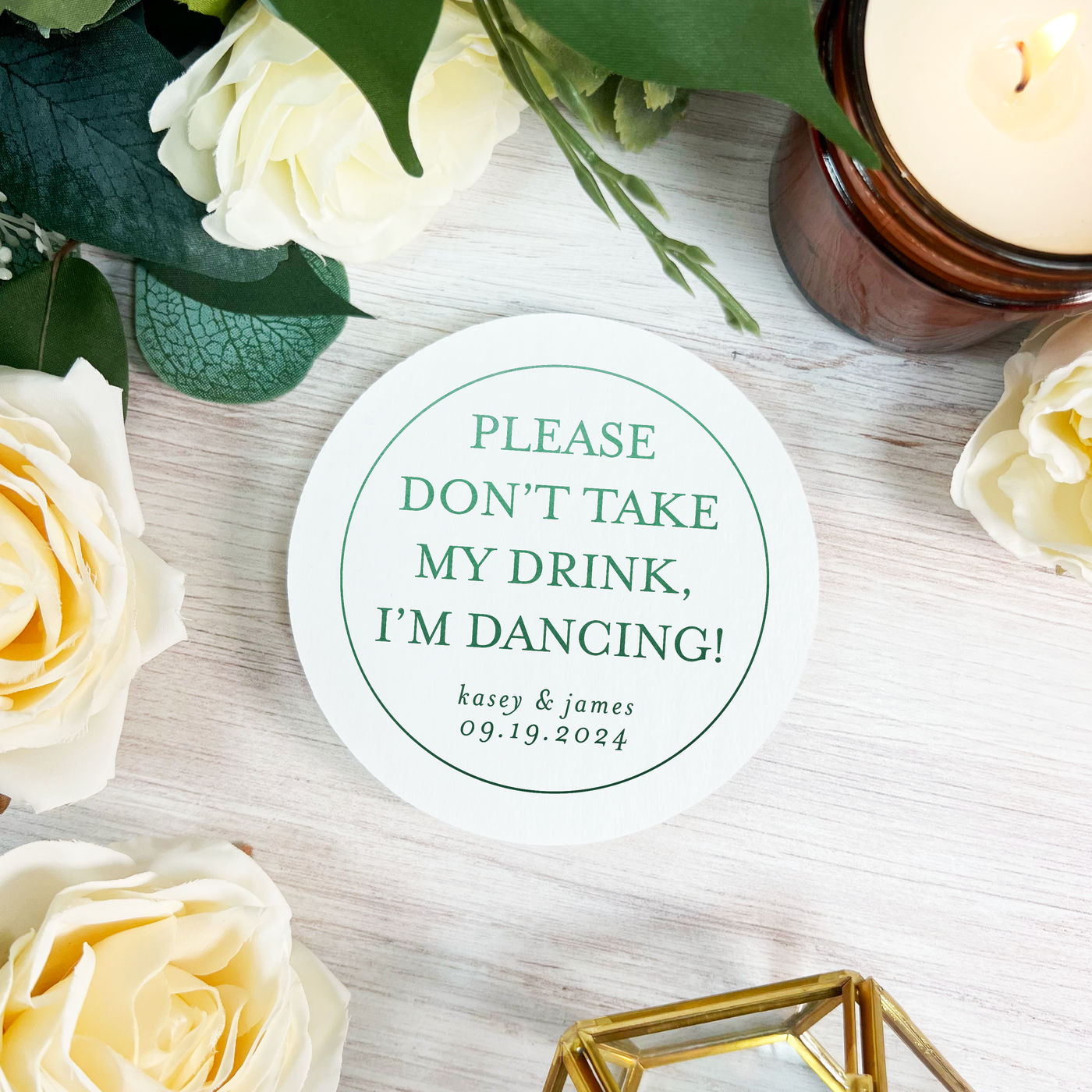 Wedding Personalized Coasters