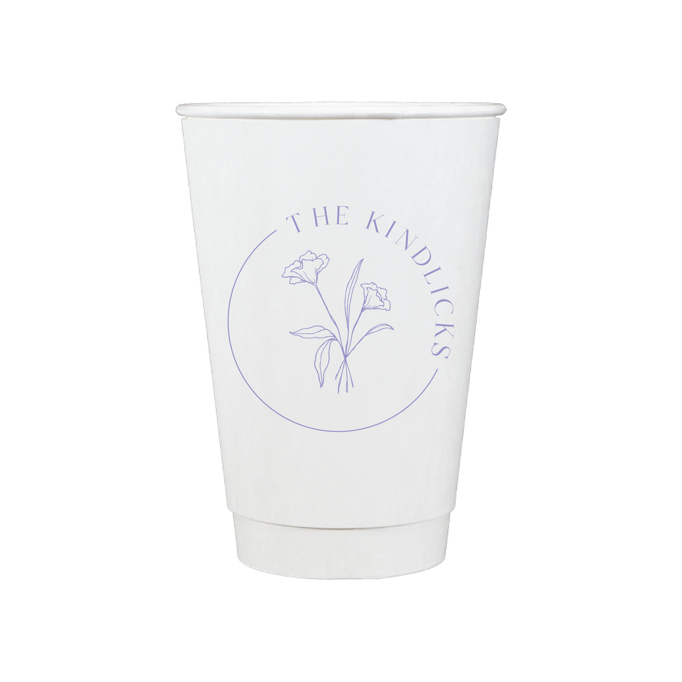 Custom Monogram Personalized Wedding Paper Cups