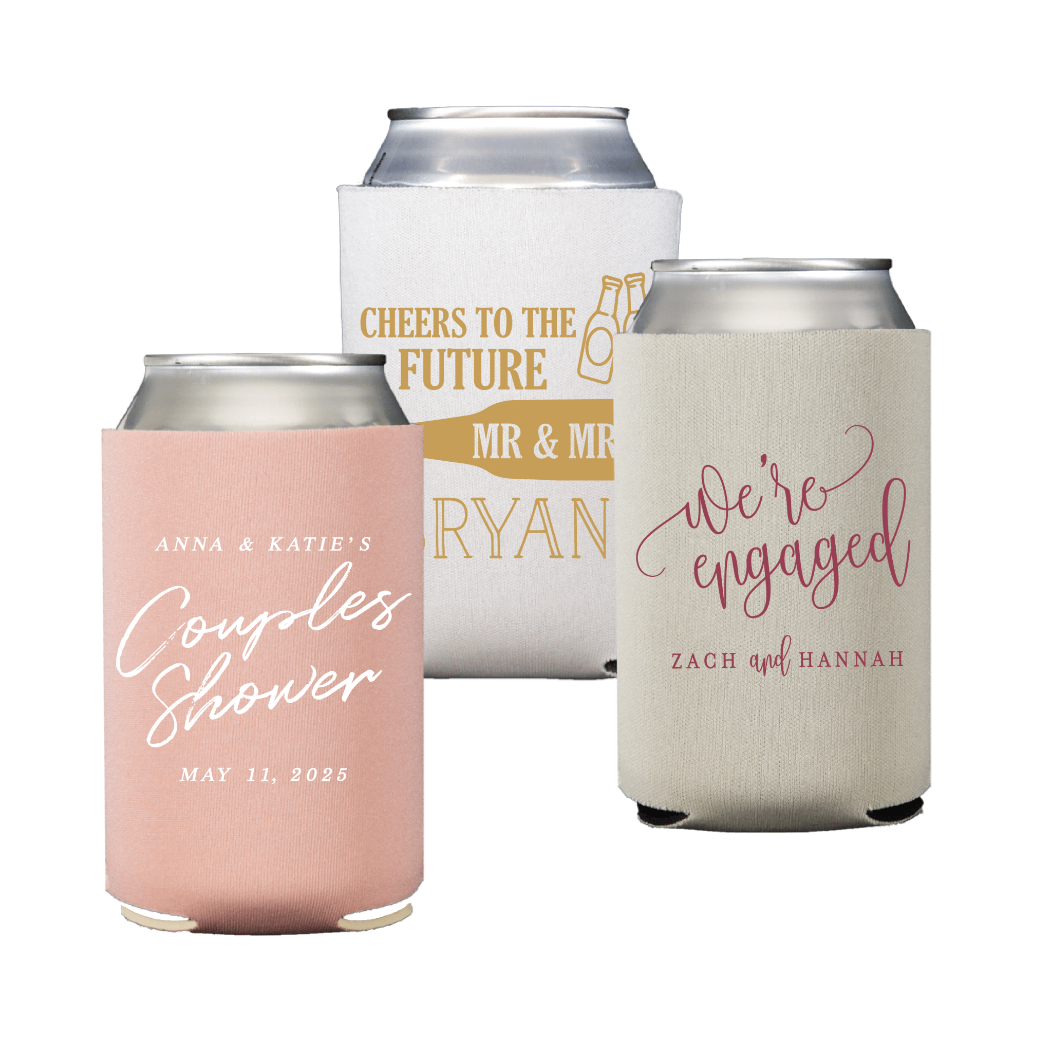 Engagement Party Can Cooler - Can Cooler