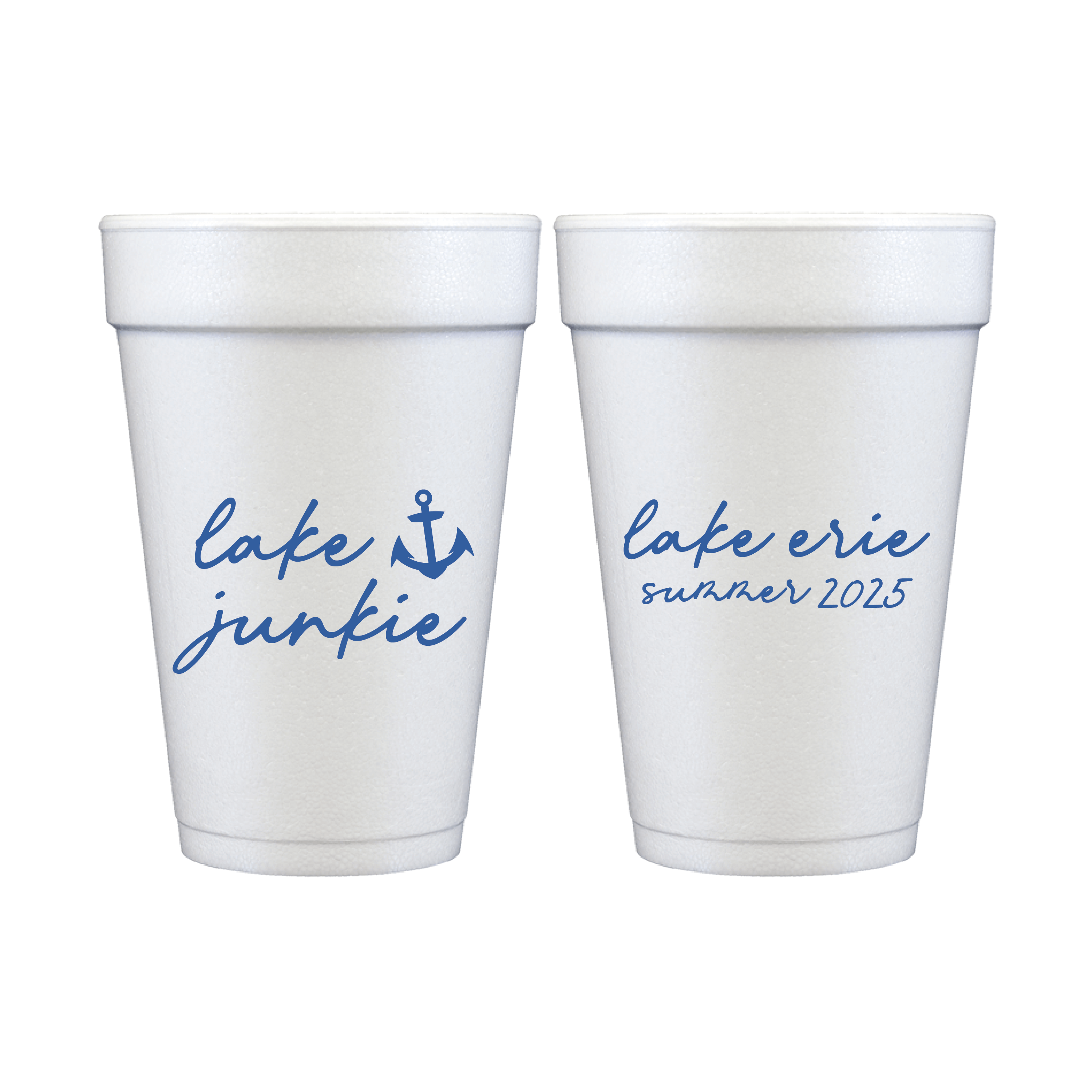 Lake Junkie Foam Cups