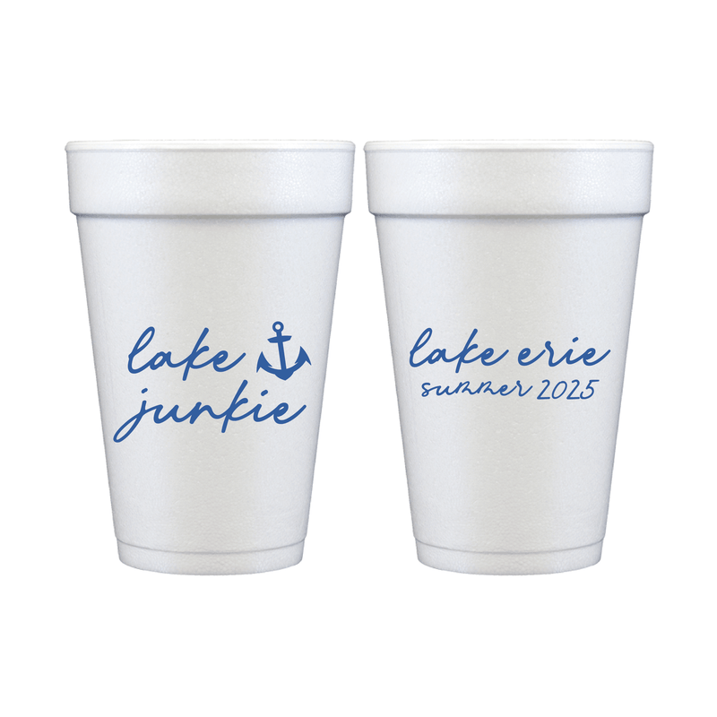 Lake Junkie Foam Cups