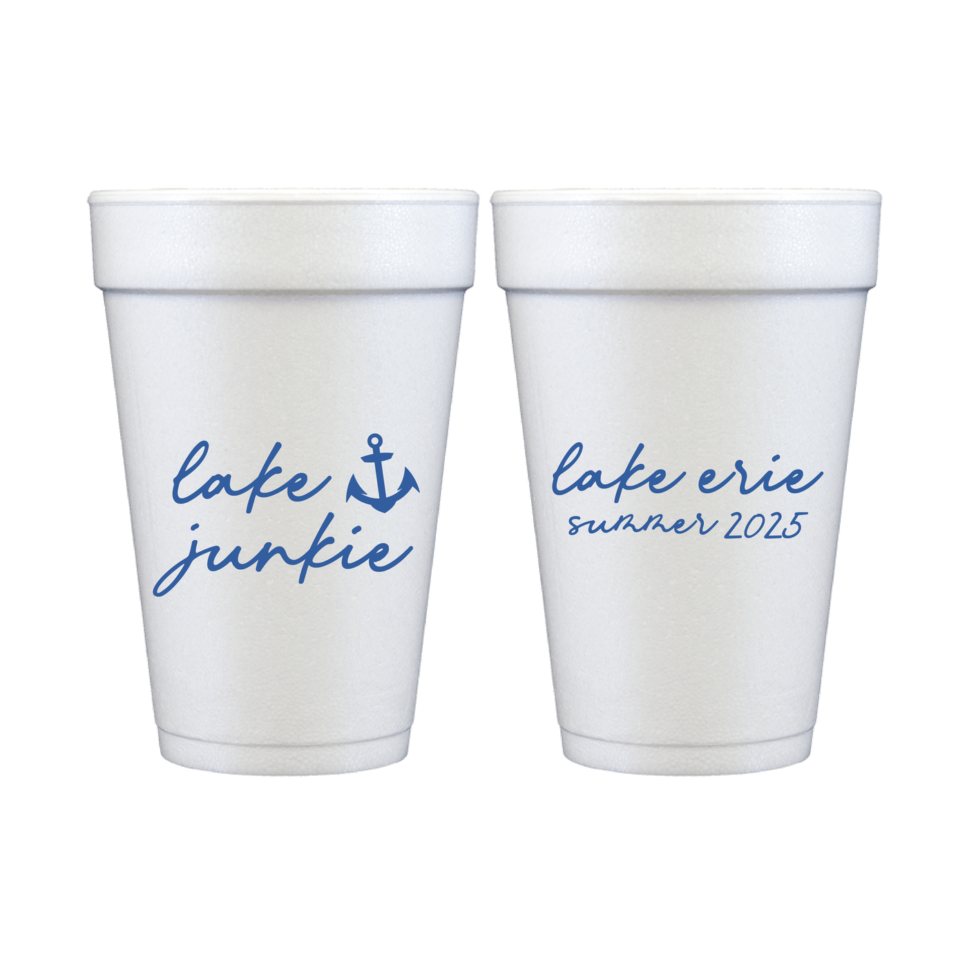 Lake Junkie Foam Cups