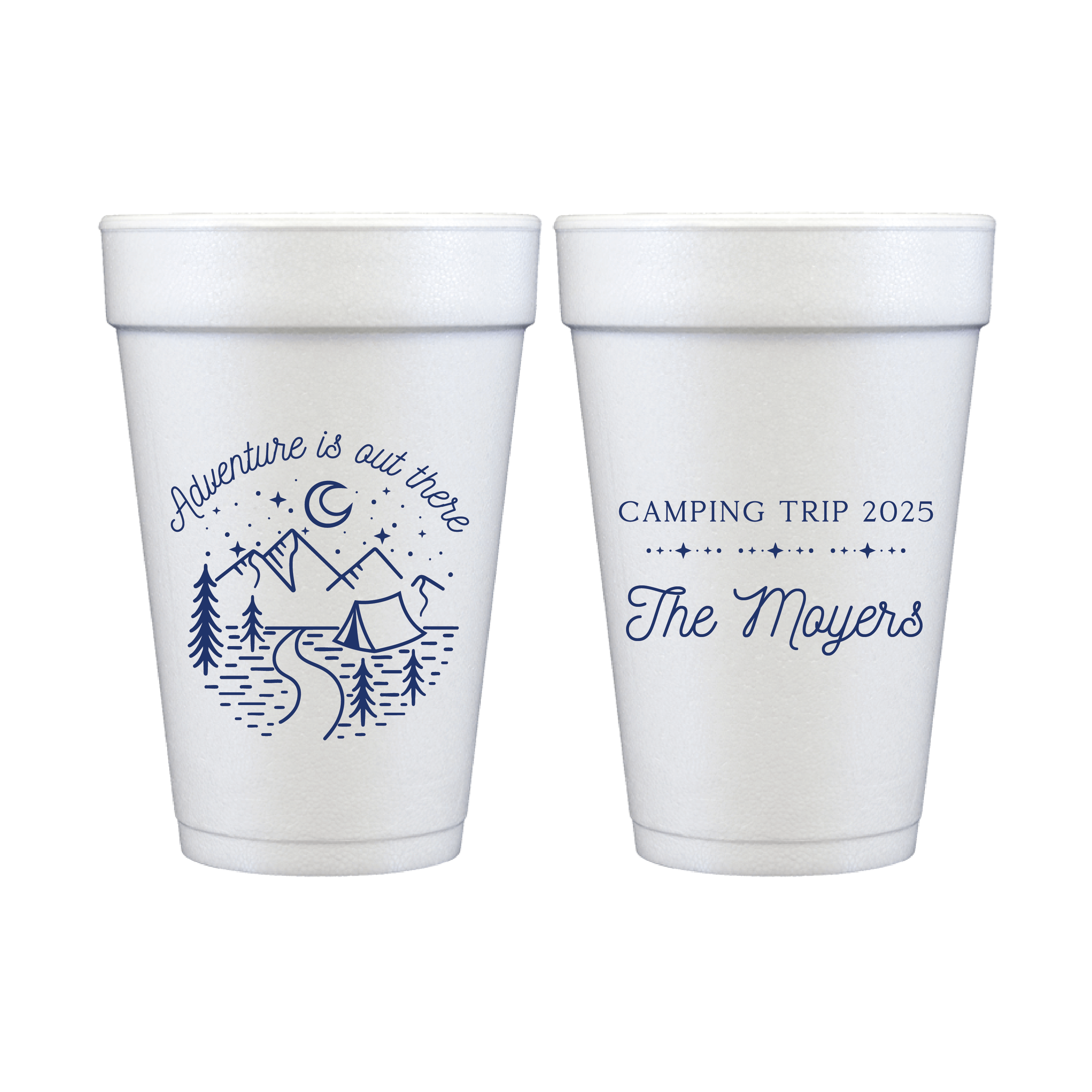 Adventure Is Out There Foam Cups