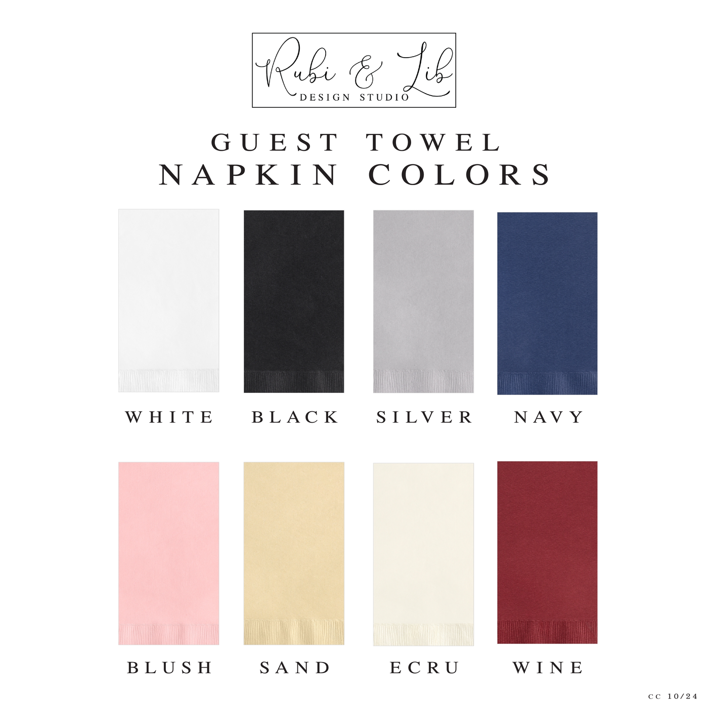 Design Your Own Guest Towel Napkins