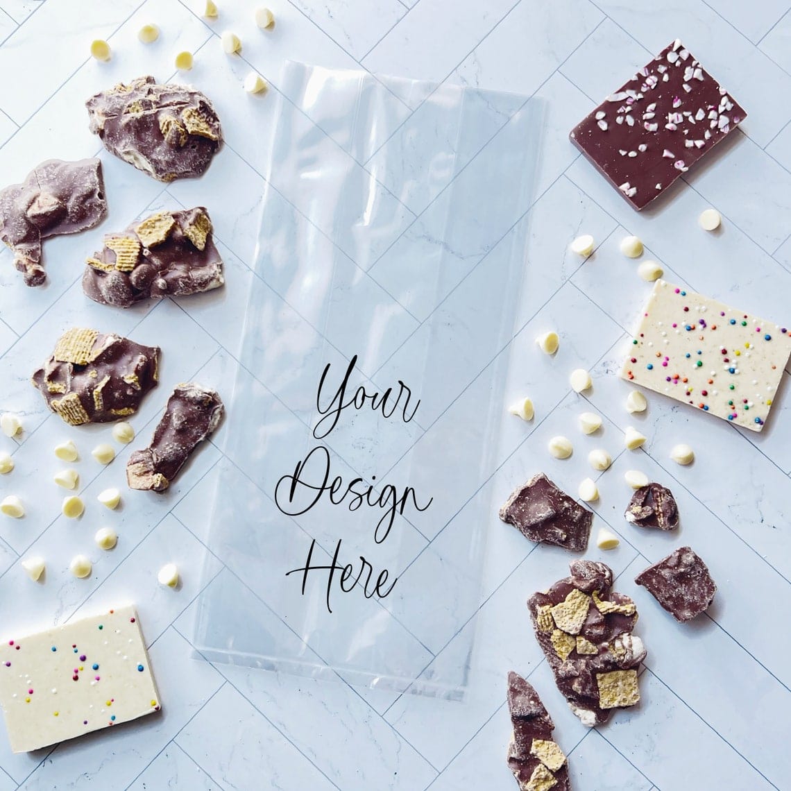Your Design Here Goodie/Cellophane Bags - Favor Bags