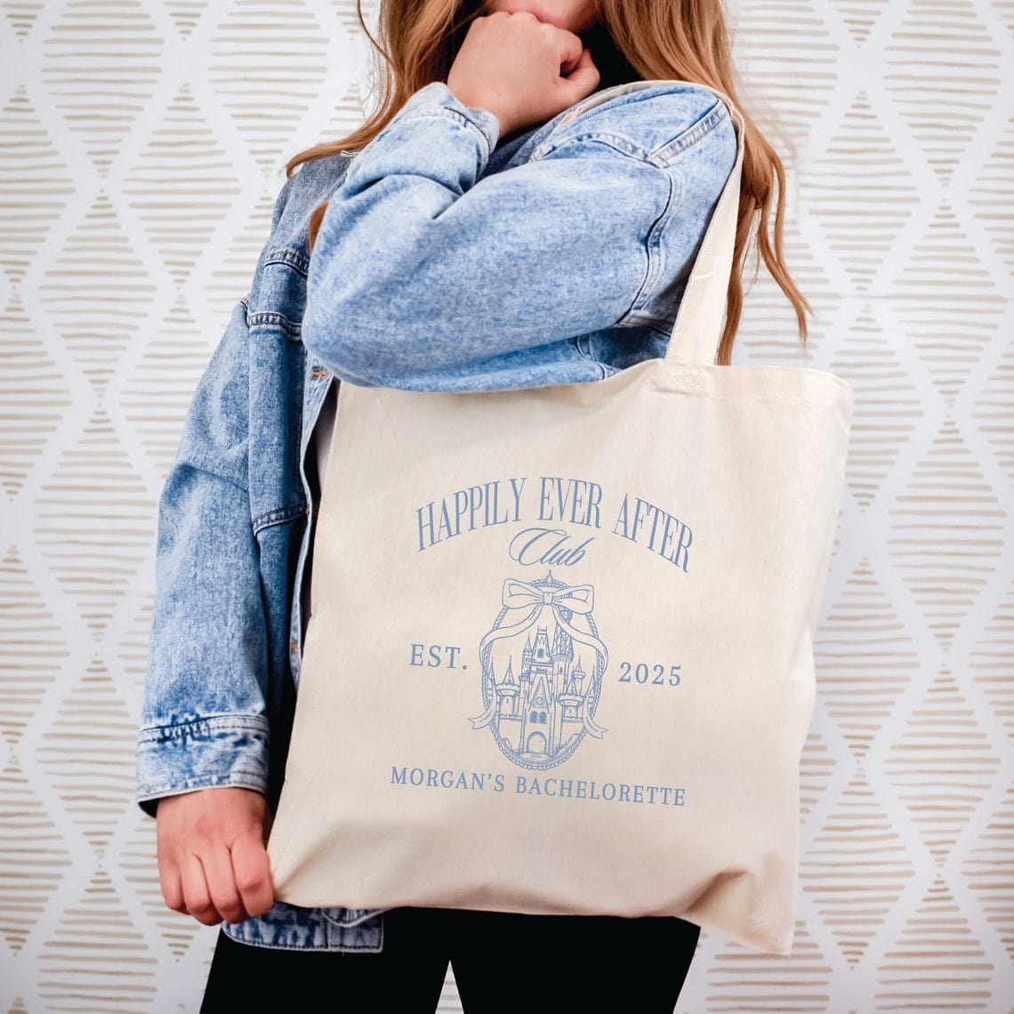 Happily Ever After Bachelorette Canvas Tote Bag