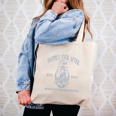Happily Ever After Bachelorette Canvas Tote Bag